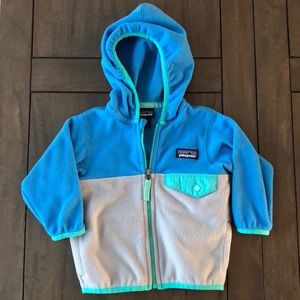 Patagonia 3-6 month infant zip-up fleece